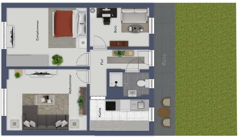 Seltene Gelegenheit mitten in Cuxhaven - 
Wohnung mit Gartenzugang und Terrasse – Bild 11