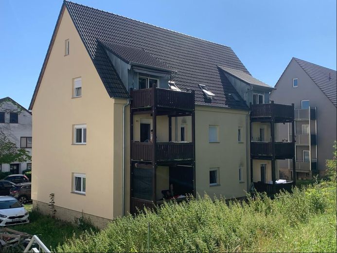 1. Obergeschoss Wohnung rechts – Außenansicht (hinten)