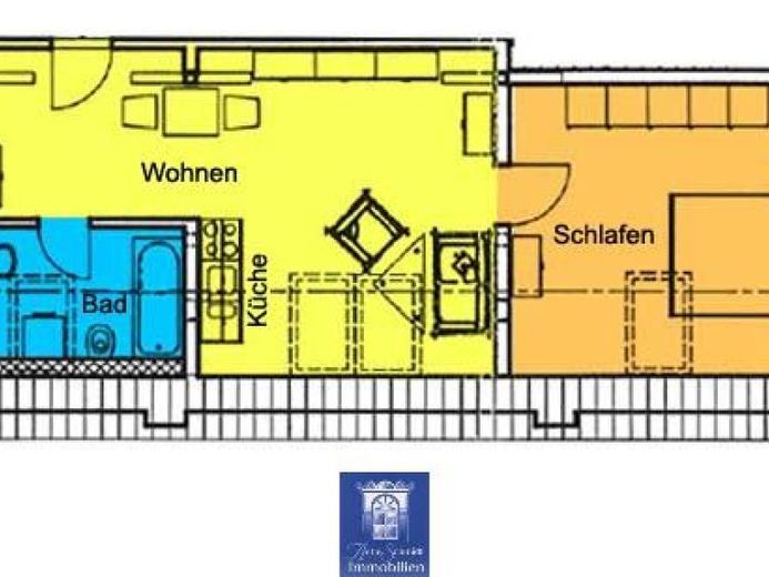Individuelle Dachgeschosswohnung mit offener Küche! – Foto 1