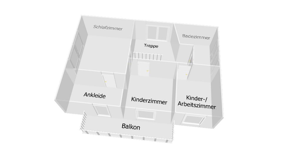 Grundriss Obergeschoss