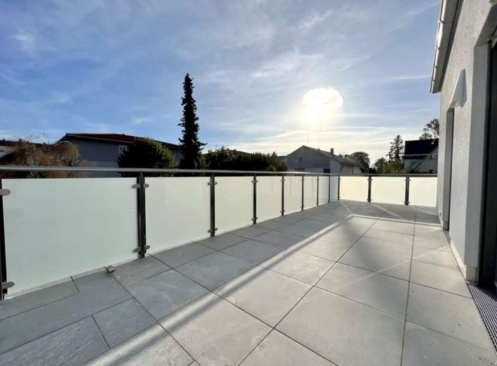 Dachterrasse Balkon Süd &West 