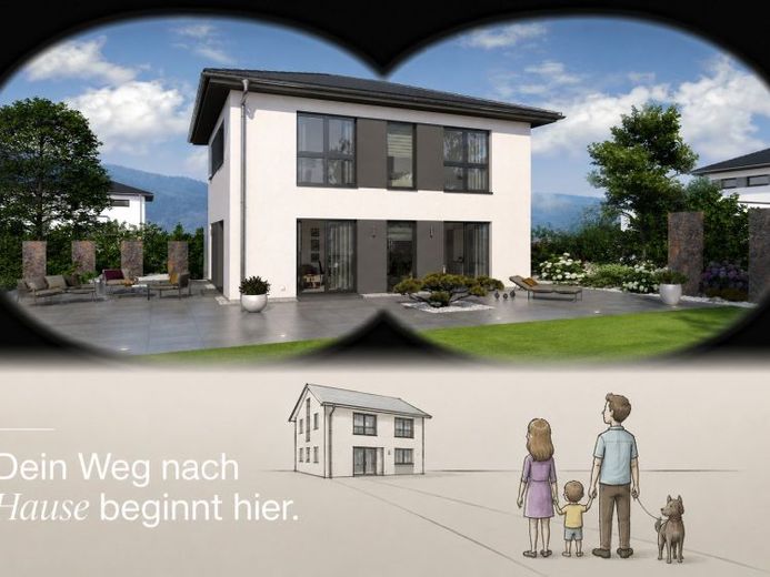 La spaziosa VILLA CITTADINA OKAL con TETTO A PADIGLIONE – predisposta per la tinteggiatura, terreno incluso! – Foto 1