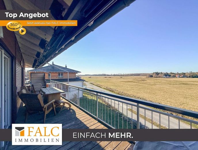 Wohnung mit Penthouse Charakter nur ca. 150 m zur Ostsee – Balkon