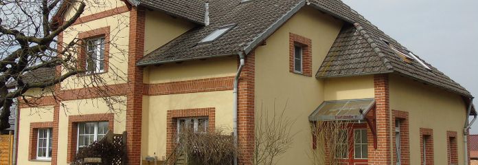 Hausansicht -Wohnung EG rechts