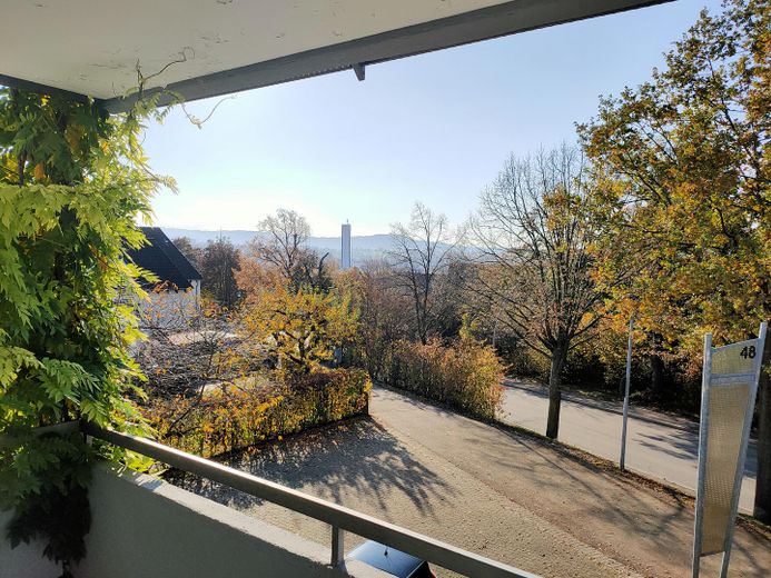 Ausblick von West-Balkon