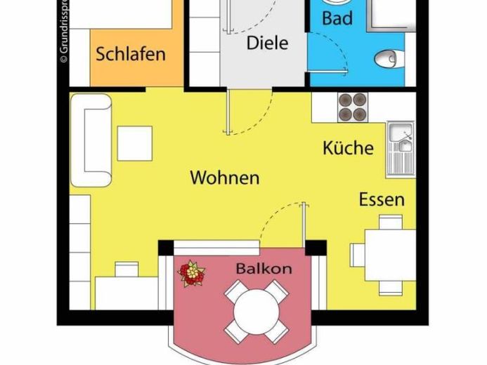 Perfekte Singlewohnung mit Balkon in gefragter Wohnlage! – फोटो 1