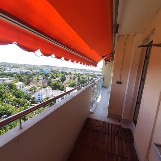 Blick vom Balkon Richtung Südw