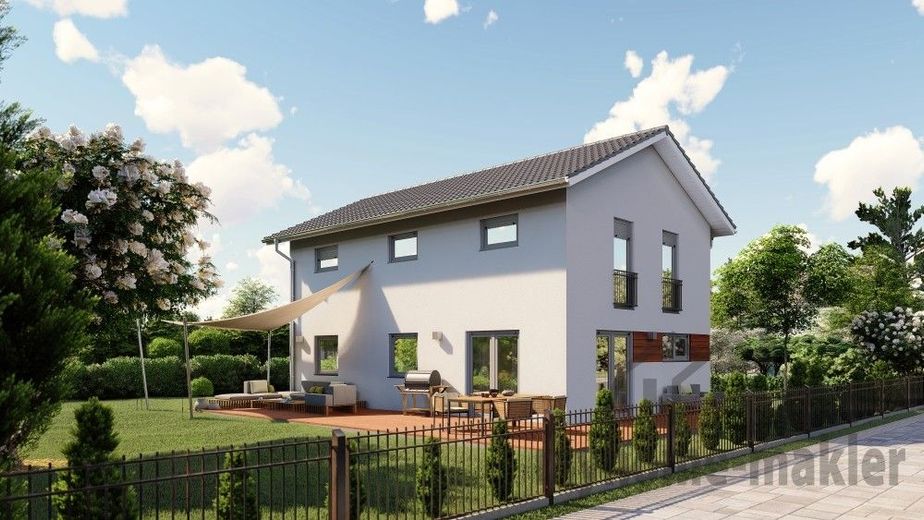 Atmen sie auf mit ihrem neuen Haus am Waldrand in Röttenbach – Stadtvilla Meran 132 006