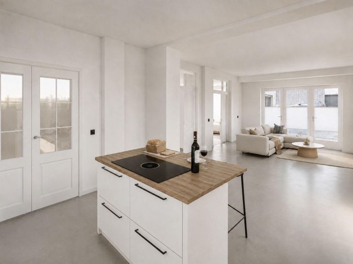 5% AfA - Auf 124 m² stilvoll Wohnen oder mit Rendite vermieten - The Carpenters Loft – Küchenblock