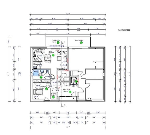 Modernes Wohnen in Nottuln/Appelhülsen - Neubau-/ Sanierungsprojekt - Erdgeschoss - Nr.1 – Haus 17a Erdgeschoss
