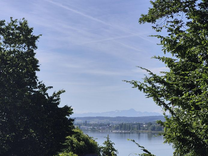 झील के दृश्य और ELW के साथ ऑलेंसबाख में विशेष अर्ध-अलग घर – Alpenblick aus OG