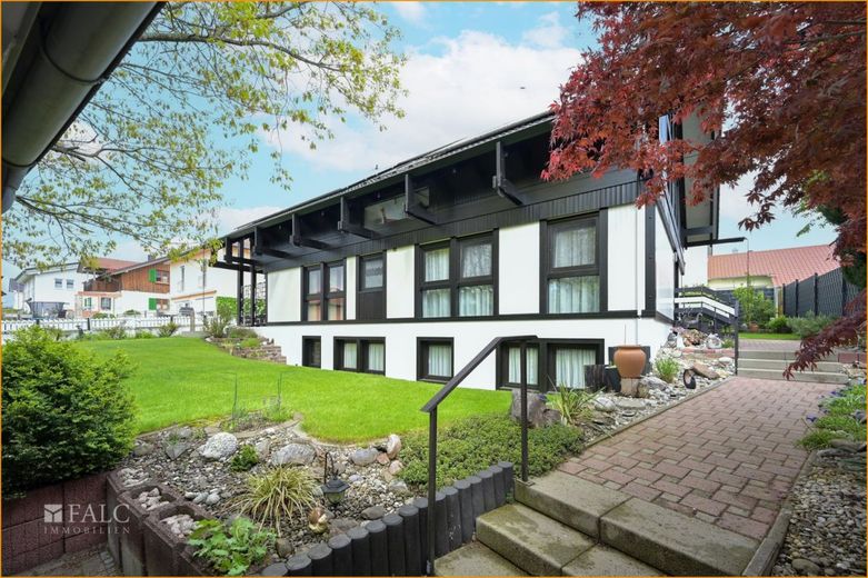 Blick vom Carport