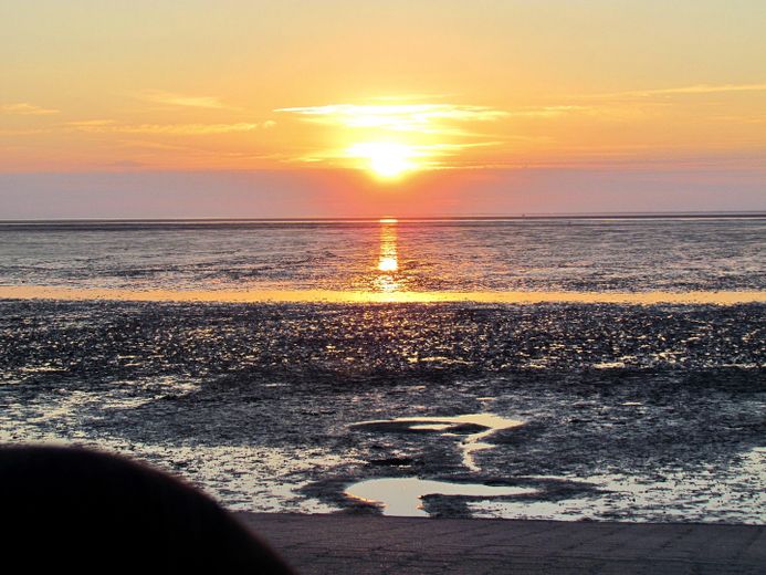 Sonnenuntergang Norddeich 