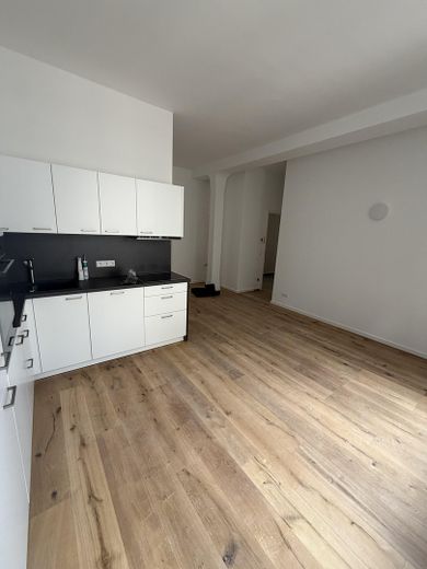 Kernsanierte 2 Zimmer in Stöckach. – Küche und Wohnzimmer