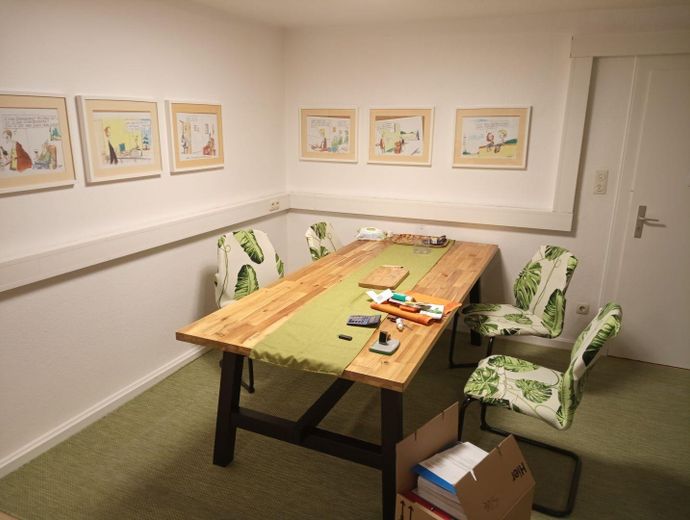 Platz für Besprechungen