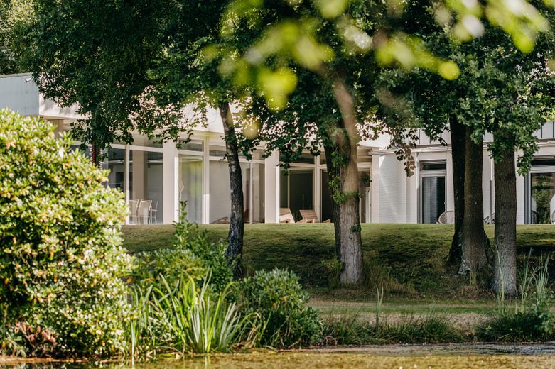 Leben in einer Villa im Grünen