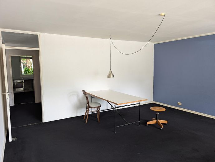 Erdgeschosswohnung in Alsternähe (Uhlenhorst) mit exklusiver Gartennutzung in Architektenhaus – Wohnraum 2