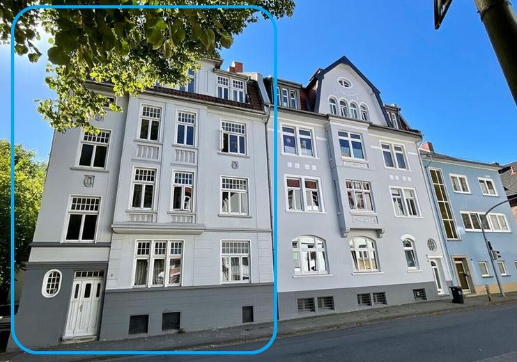 WG-Zimmer für Studenten & Azubis - Top Lage Westerberg – Haus blau eingerahmt