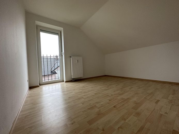 Geschmackvolle 3-Raum-Wohnung mit großem Balkon – Schlafzimmer