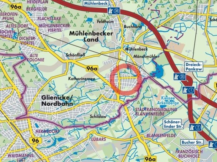 IMMOBERLIN.DE - Naturschönes Baugrundstück in idyllischer Lage im Berliner Speckgürtel – फोटो 1