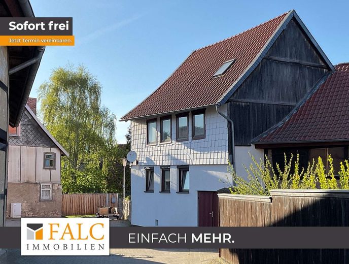 Fachwerkhaus zum Ausbauen in 38835 Veltheim – Außenansicht