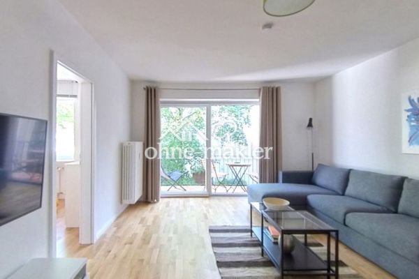 EMPLACEMENT DE PREMIER CHOIX : Hambourg-Harvestehude - APPARTEMENT MEUBLÉ DE 2 PIÈCES