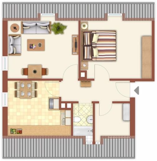 2,5 Zimmer.  |  2 Garagen. |  Bezugsfrei.  |  Und das im oberen Frauenland. – Foto 9