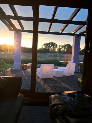 Hamburg'un kapılarında enerji verimli müstakil ev – Sonnenuntergang Terrasse