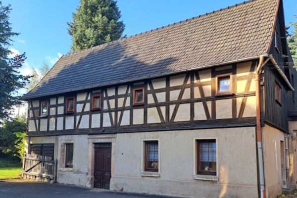 Historisches Fachwerkhaus in Lichtentanne bei Zwickau