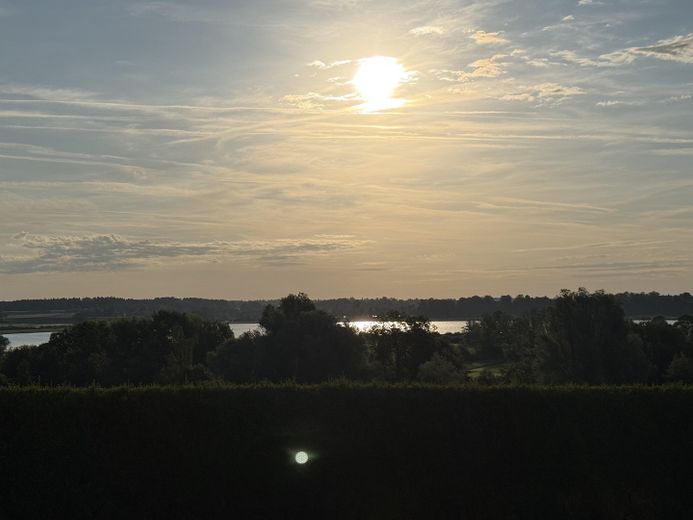 Modernes Einfamilienhaus mit freiem See- und Bergblick Nähe  Prien – Morgensonne Küche