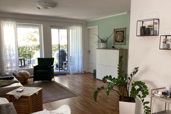 Słoneczne mieszkanie 2-pokojowe z ogrodem i garażem