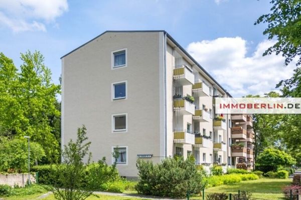 IMMOBERLIN.DE - दक्षिण-पश्चिम दिशा में बालकनी लॉजिया और कार पार्किंग स्थान वाला धूपदार अपार्टमेंट