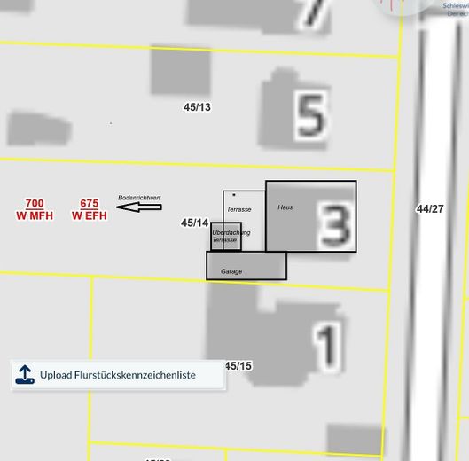 Casa unifamiliare con grande terreno, molta privacy e molteplici possibilità – Grundstück/Bodenrichtwert