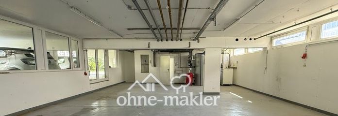 ओप्लाडेन में केंद्रीय भंडारण क्षेत्र 147qm, गर्म, छत की ऊँचाई 250cm,