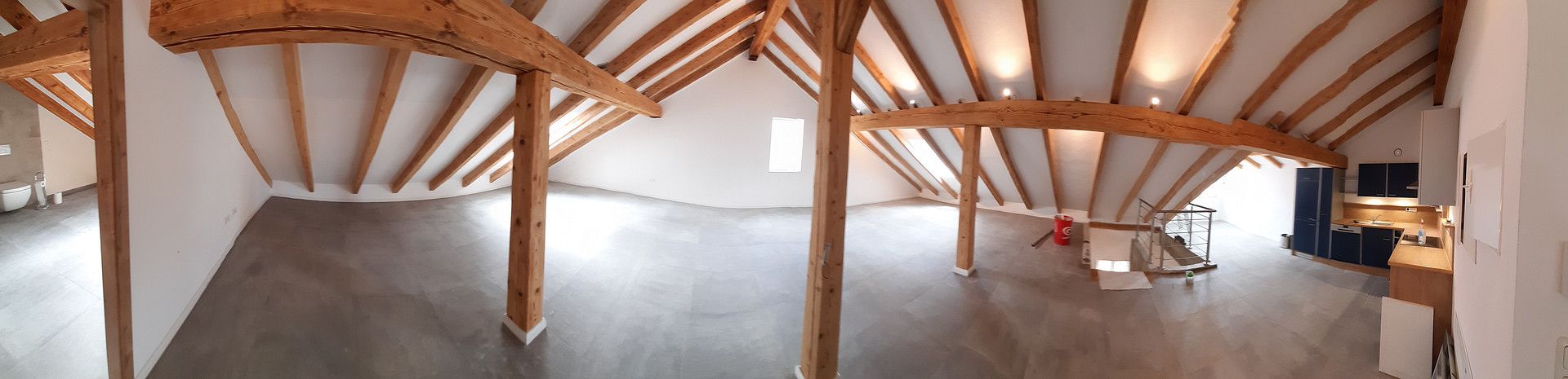 Dachwohnung – Panorama Bild