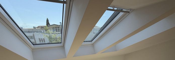 Blick aufs Wohnzimmer 