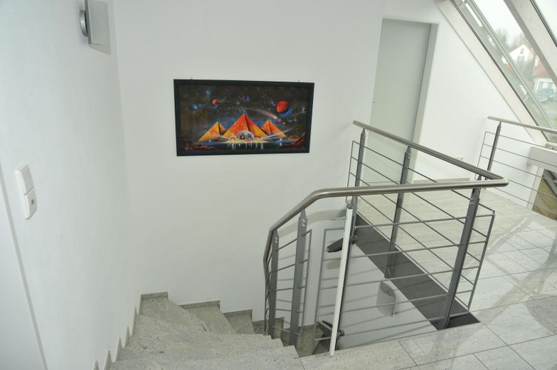 Modern architect-designed house for the large family – Treppe OG