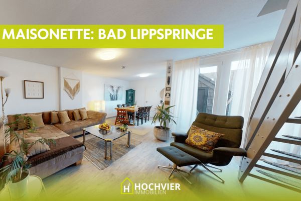 Ampio appartamento duplex con loggia nel cuore di Bad Lippspringe