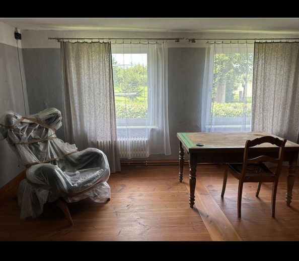 Historisches Landhaus in Mecklenburg-Vorpommern - ruhig gelegen, stündlich per Bahn erreichbar – Zimmer-Nordwestseite