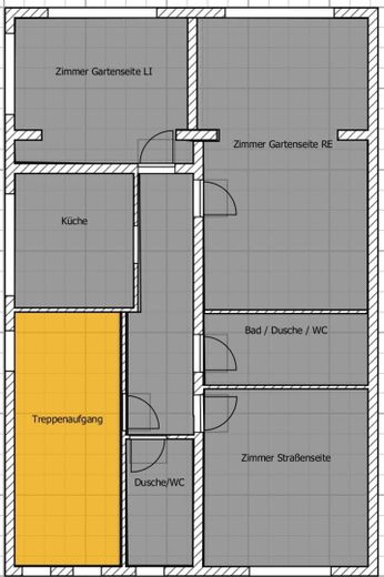 1.OG: Obergeschoß Grundriss