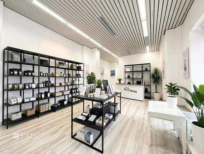 Zwei Schaufenster, unzählige Möglichkeiten - Maximale Sichtbarkeit in Uerdingen – Eingangsbereich_Entrée Einrichtungsidee - (KI generiert)