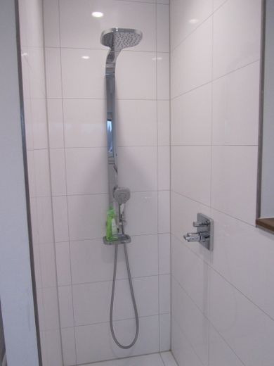 Exklusive Penthouse-Wohnung im Passivhaus – Dusche