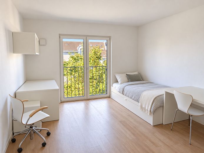 Umeblowany apartament 1-pokojowy w centralnej lokalizacji w Kolonii – w „Südflügel” / Dasselstraße / blisko uniwersytetu – Zdjęcie 1