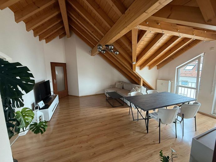 Wohnzimmer mit Essbereich