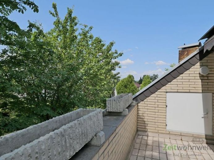 (EF0794_M) Kassel-Landkreis: Kaufungen, möblierte 2-Zimmer-Wohnung mit Dachbalkon in sehr ruhiger Wohnlage, WLAN – Foto 1