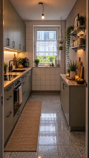 Lichtdurchflutete 3-Zimmer-Wohnung im Herzen von Frechen | provisionsfrei – Küche
