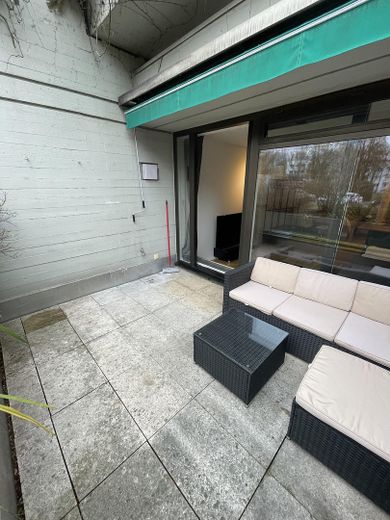 Renoviertes Studio in Bogenhausen nahe Herzogpark – Terrasse/Balkon