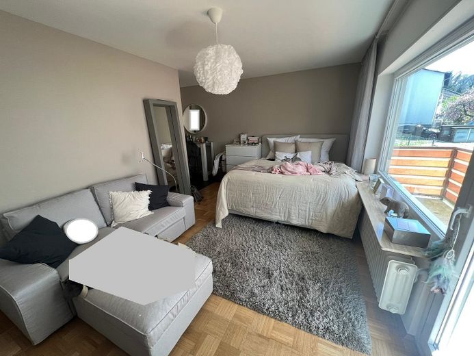 1-Zimmer Appartement – Einrichtungsbeispiel