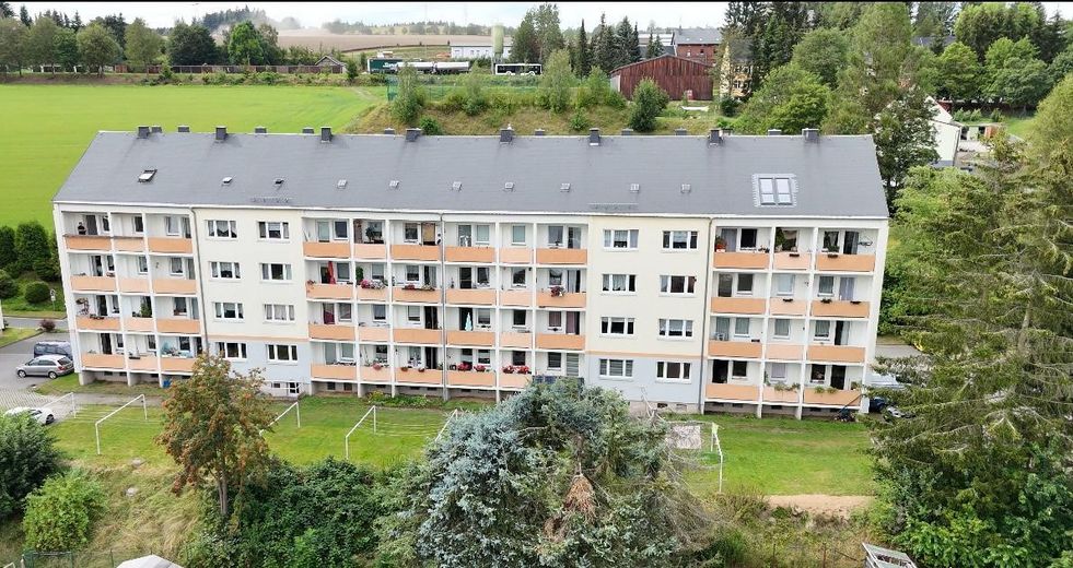 Hausansicht von oben