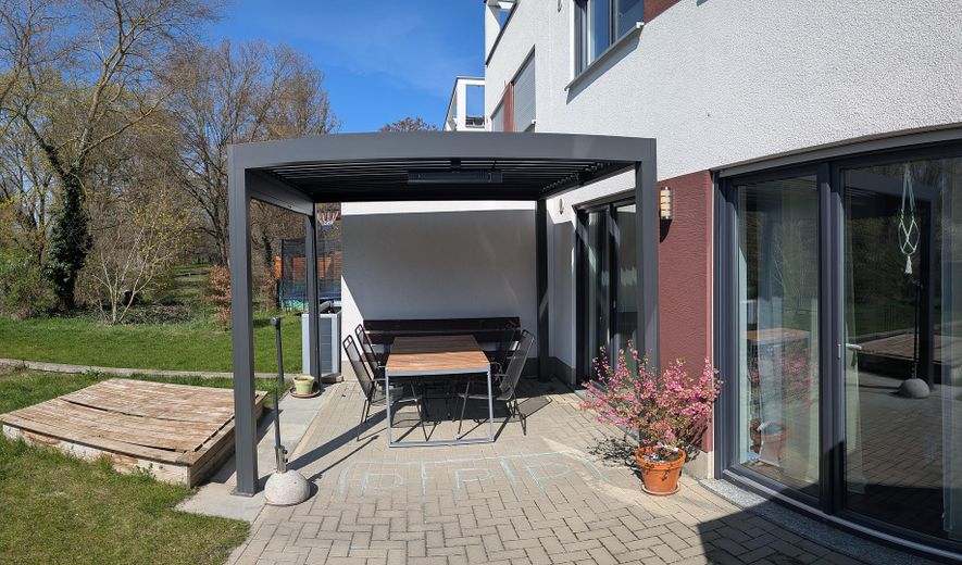 Abitare e stare bene per tutta la famiglia - Casa bifamiliare a Delitzsch – Garten
